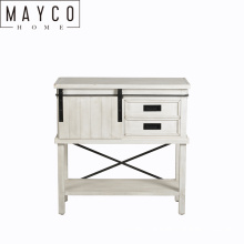 Mayco Accent Furniture 2 Drawer 1 Door 1 Shelf Accent Chest with Lower Shelf